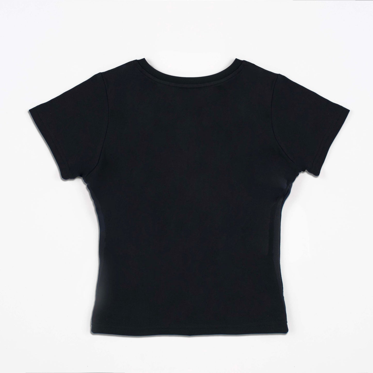 Willow Baby Tee: Black